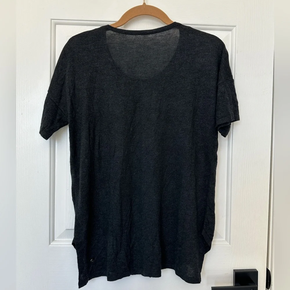 Lululemon Daya Knit Tee Women’s Heathered Black